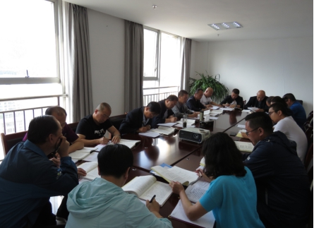 配送公司黨委召開“不忘初心、牢記使命”主題教育學習交流會