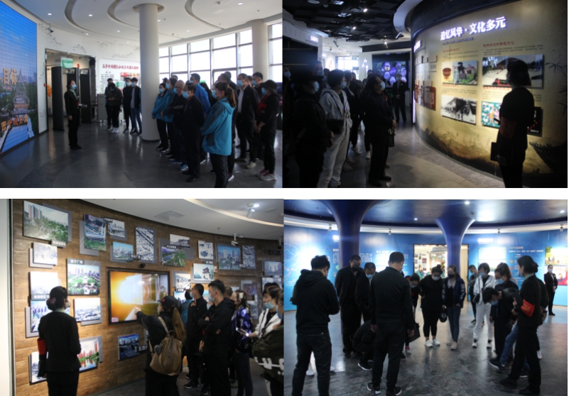 三建公司、現代物流公司黨支部聯合開展“參觀愛國教育基地，弘揚愛國主義精神”活動